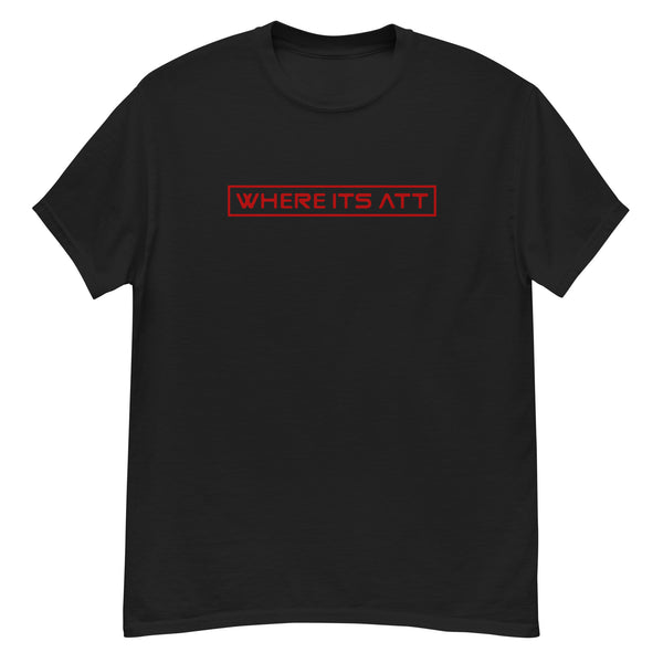 ATT Last T-Shirt - Black | Where It's ATT Official Merchandise