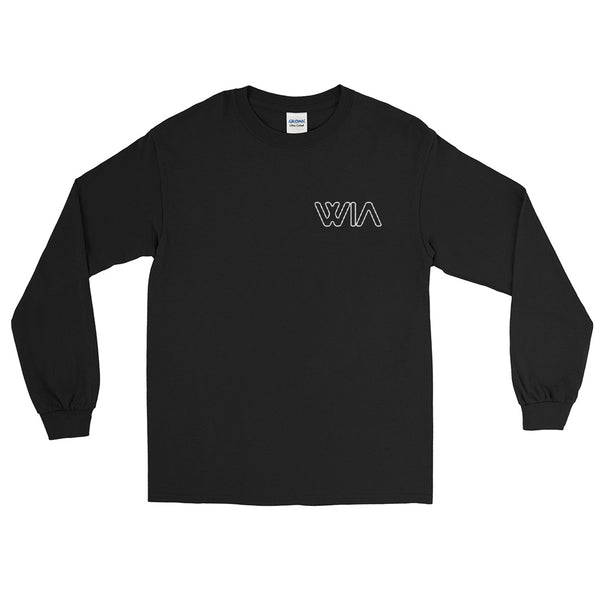 The Static - Long Sleeve T-Shirt Black | Where It's ATT Official Merchandise