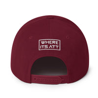 Snapback Hat - Red | Where It's ATT Merchandise